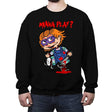 Wanna Play - Crew Neck Sweatshirt Crew Neck Sweatshirt RIPT Apparel Small / Black