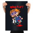 Wanna Play - Prints Posters RIPT Apparel 18x24 / Black