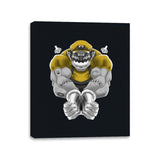 Wario Time - Canvas Wraps Canvas Wraps RIPT Apparel 11x14 / Black