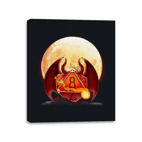 Warlock - Canvas Wraps Canvas Wraps RIPT Apparel 11x14 / Black