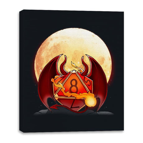 Warlock - Canvas Wraps Canvas Wraps RIPT Apparel 16x20 / Black