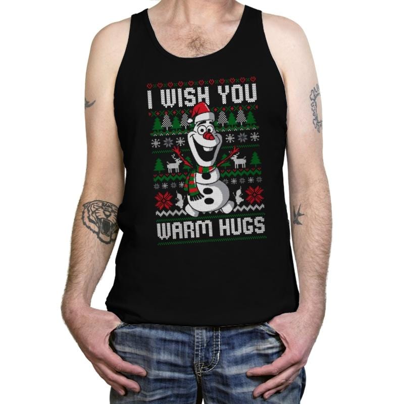 Warm Hugs! - Tanktop Tanktop RIPT Apparel X-Small / Black