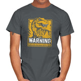 Warning: Carnivore - Mens T-Shirts RIPT Apparel Small / Charcoal