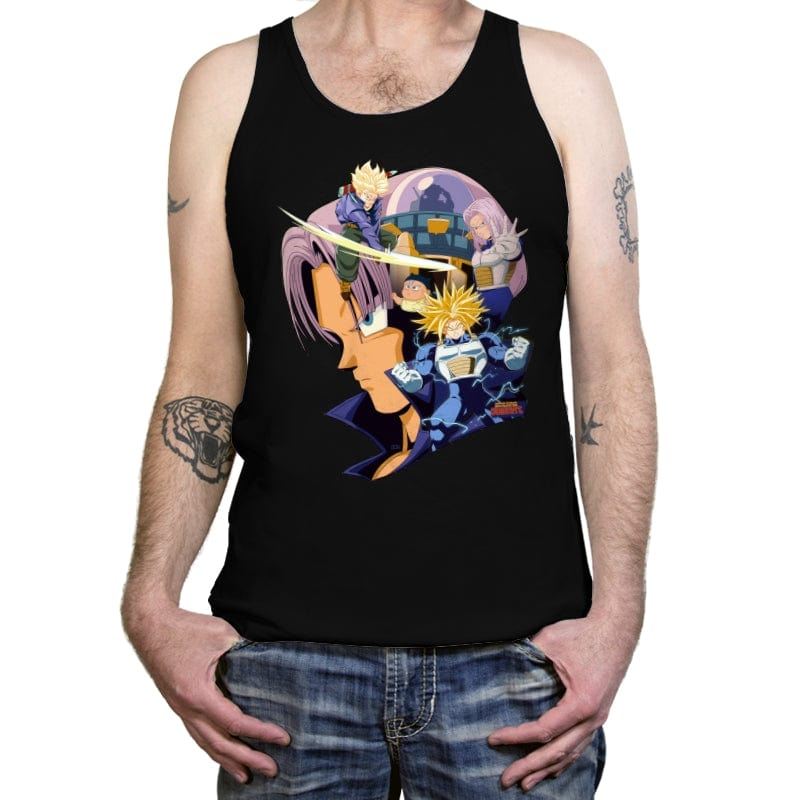 Warrior from the Future - Tanktop Tanktop RIPT Apparel X-Small / Black