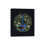 Warrior in the Forest - Canvas Wraps Canvas Wraps RIPT Apparel 8x10 / Black