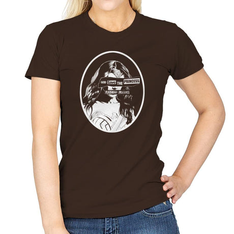 Warrior Princess Exclusive - Wonderful Justice - Womens T-Shirts RIPT Apparel Small / Dark Chocolate