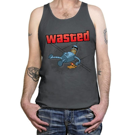 Wasted - Tanktop Tanktop RIPT Apparel X-Small / Asphalt