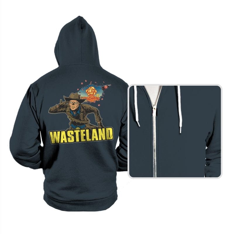 Wasteland - Hoodies Hoodies RIPT Apparel Small / Dark Gray