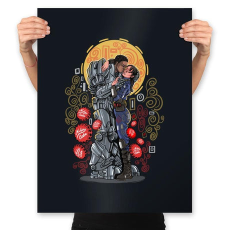 Wasteland Kiss - Prints Posters RIPT Apparel 18x24 / Black