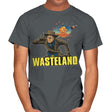 Wasteland - Mens T-Shirts RIPT Apparel Small / Charcoal