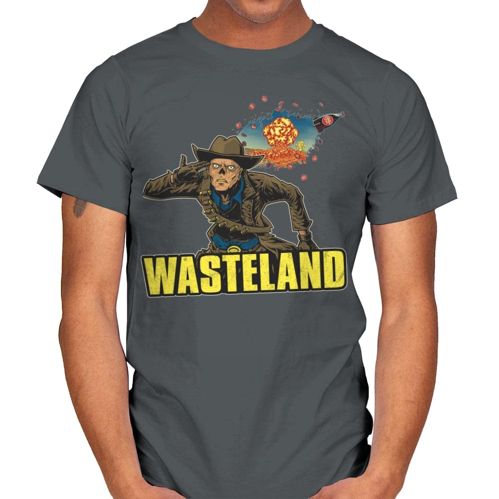 Wasteland - Mens T-Shirts RIPT Apparel Small / Charcoal