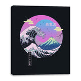 Wave Aesthetics - Canvas Wraps Canvas Wraps RIPT Apparel 16x20 / Black