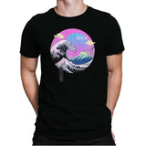 Wave Aesthetics - Mens Premium T-Shirts RIPT Apparel Small / Black