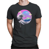 Wave Aesthetics - Mens Premium T-Shirts RIPT Apparel Small / Heavy Metal