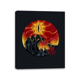 wave of evil - Canvas Wraps Canvas Wraps RIPT Apparel 11x14 / Black