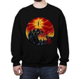 wave of evil - Crew Neck Sweatshirt Crew Neck Sweatshirt RIPT Apparel Small / Black