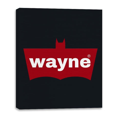 WAYNE - Canvas Wraps Canvas Wraps RIPT Apparel 16x20 / Black