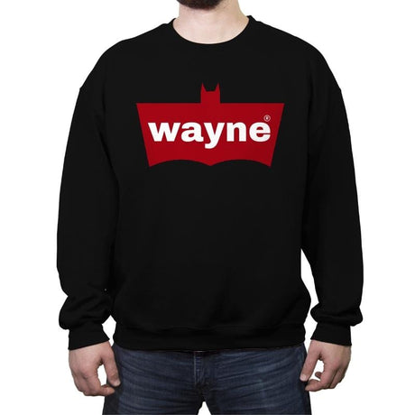 WAYNE - Crew Neck Sweatshirt Crew Neck Sweatshirt RIPT Apparel Small / Black