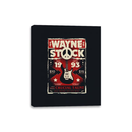 Wayne Stock - Canvas Wraps Canvas Wraps RIPT Apparel 8x10 / Black