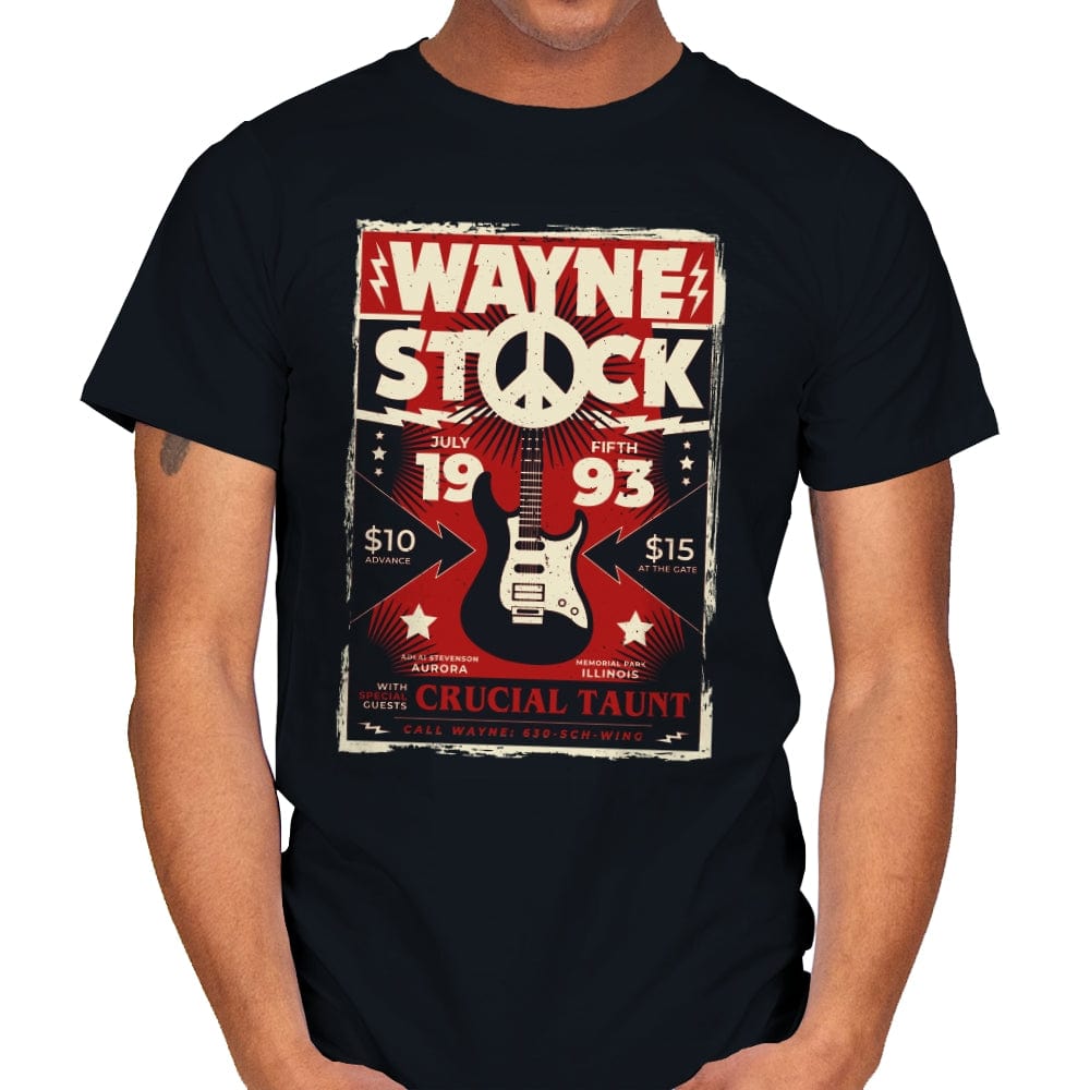 Wayne Stock - Mens T-Shirts RIPT Apparel Small / Black