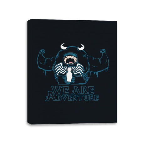 We Are Adventure - Canvas Wraps Canvas Wraps RIPT Apparel 11x14 / Black