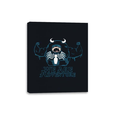 We Are Adventure - Canvas Wraps Canvas Wraps RIPT Apparel 8x10 / Black