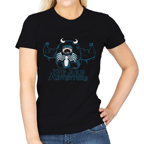 We Are Adventure - Womens T-Shirts RIPT Apparel Small / Black