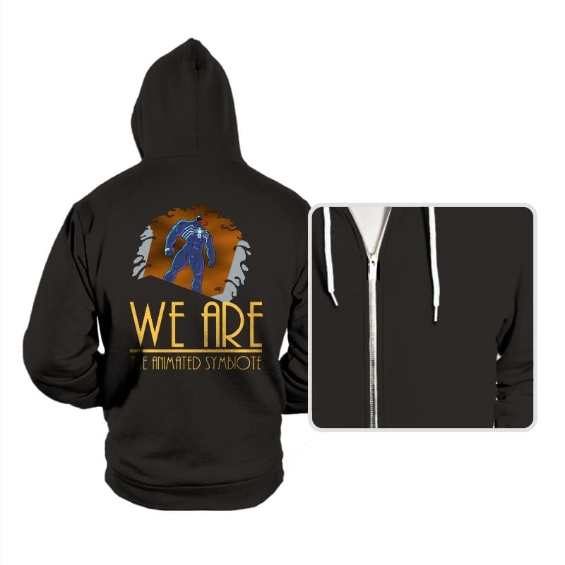 We Are Animated  - Hoodies Hoodies RIPT Apparel Small / Black