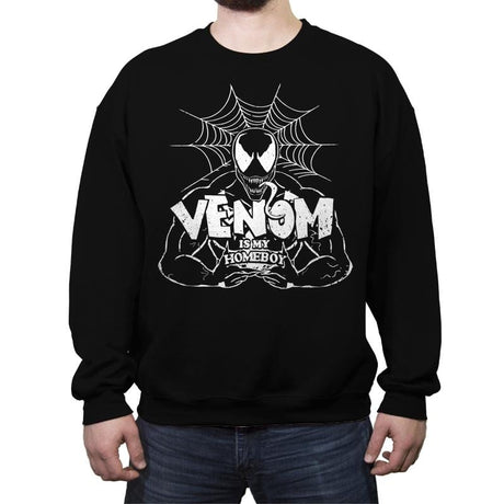 We Are The Homeboy - Crew Neck Sweatshirt Crew Neck Sweatshirt RIPT Apparel Small / Black