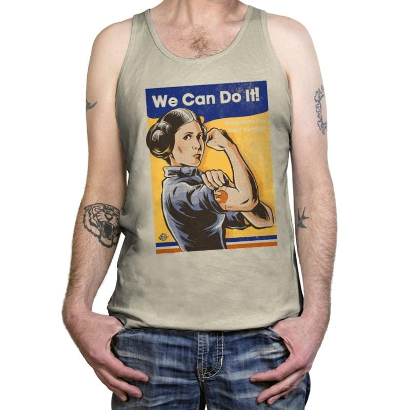 We Can Do It - Tanktop Tanktop RIPT Apparel X-Small / Oatmeal Triblend