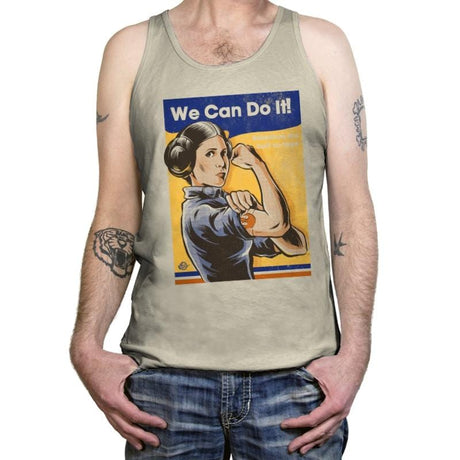 We Can Do It - Tanktop Tanktop RIPT Apparel X-Small / Oatmeal Triblend