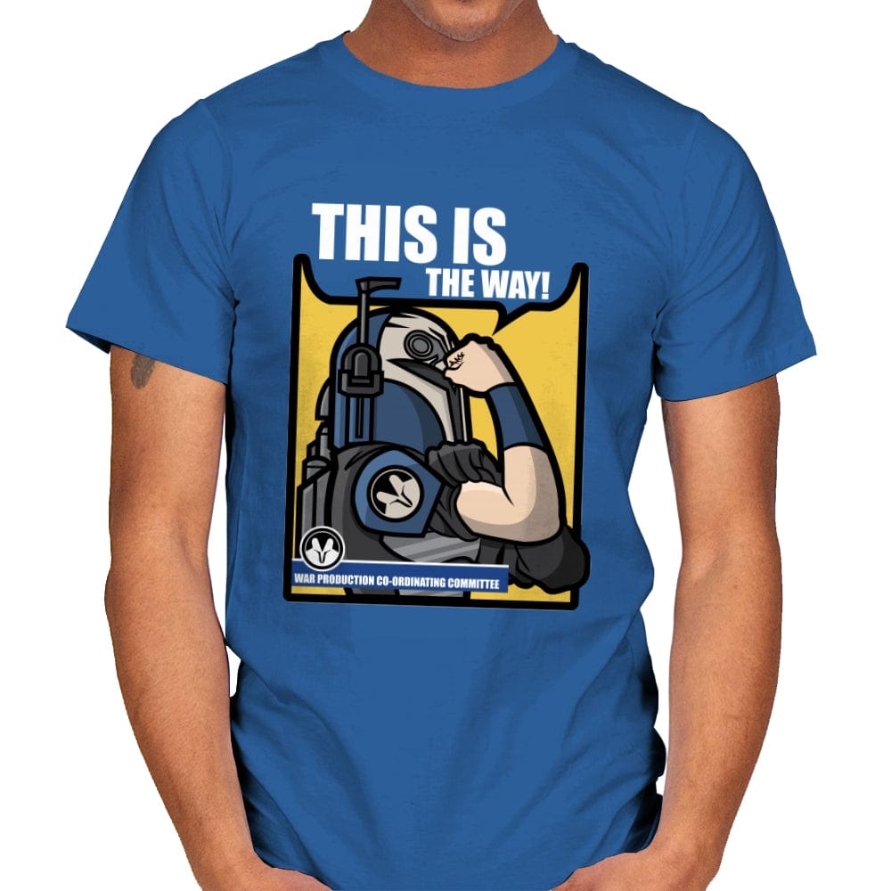 We Can Do It This Way - Mens T-Shirts RIPT Apparel Small / Royal