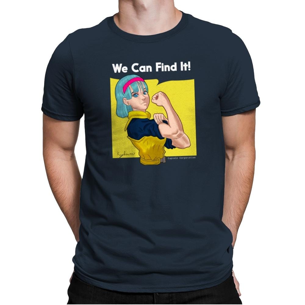 We Can Find It! - Kamehameha Tees - Mens Premium T-Shirts RIPT Apparel Small / Indigo