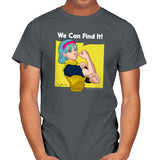We Can Find It! - Kamehameha Tees - Mens T-Shirts RIPT Apparel Small / Charcoal