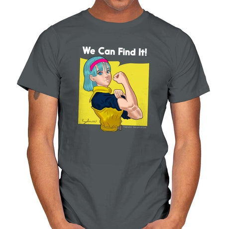 We Can Find It! - Kamehameha Tees - Mens T-Shirts RIPT Apparel Small / Charcoal