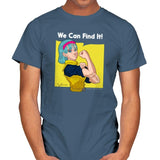We Can Find It! - Kamehameha Tees - Mens T-Shirts RIPT Apparel Small / Indigo Blue