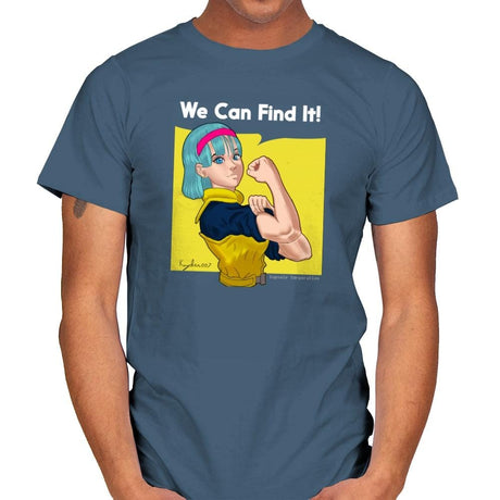 We Can Find It! - Kamehameha Tees - Mens T-Shirts RIPT Apparel Small / Indigo Blue