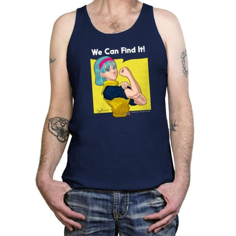 We Can Find It! - Kamehameha Tees - Tanktop Tanktop RIPT Apparel X-Small / Navy