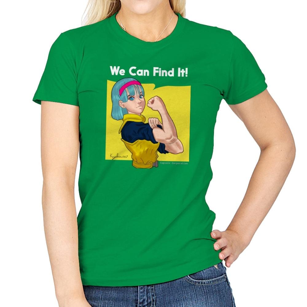 We Can Find It! - Kamehameha Tees - Womens T-Shirts RIPT Apparel Small / Irish Green