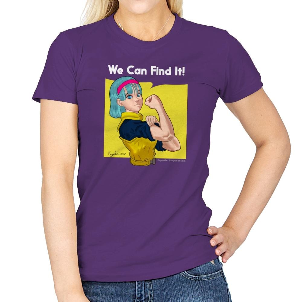 We Can Find It! - Kamehameha Tees - Womens T-Shirts RIPT Apparel Small / Purple