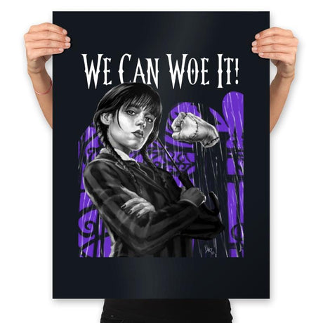 We Can Woe It - Prints Posters RIPT Apparel 18x24 / Black