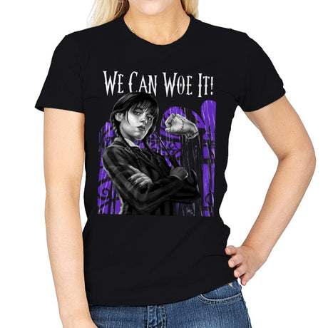 We Can Woe It - Womens T-Shirts RIPT Apparel Small / Black