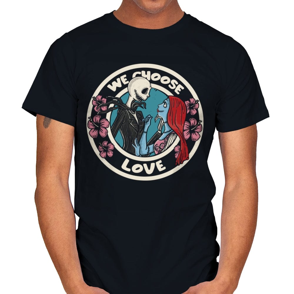 We Choose Love - Mens T-Shirts RIPT Apparel Small / Black