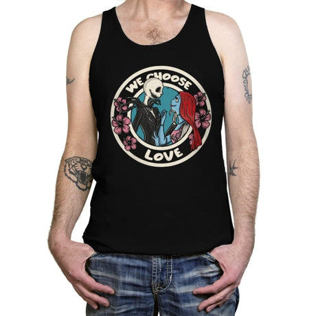 We Choose Love - Tanktop Tanktop RIPT Apparel X-Small / Black