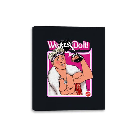 We Ken Do It! - Canvas Wraps Canvas Wraps RIPT Apparel 8x10 / Black