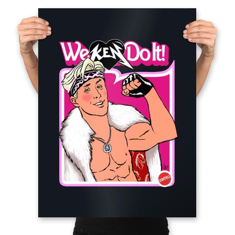 We Ken Do It! - Prints Posters RIPT Apparel 18x24 / Black