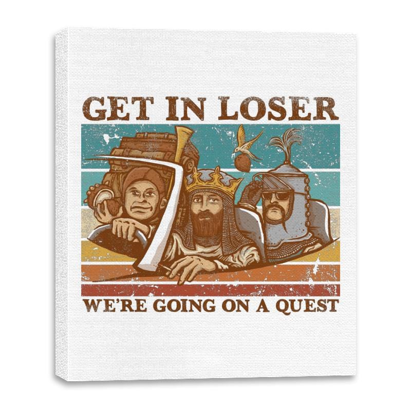 We're Going on a Quest - Canvas Wraps Canvas Wraps RIPT Apparel 16x20 / White