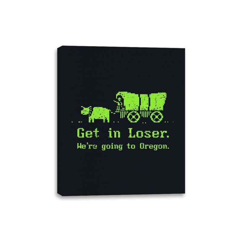 We're Going to Oregon - Best Seller - Canvas Wraps Canvas Wraps RIPT Apparel 8x10 / Black