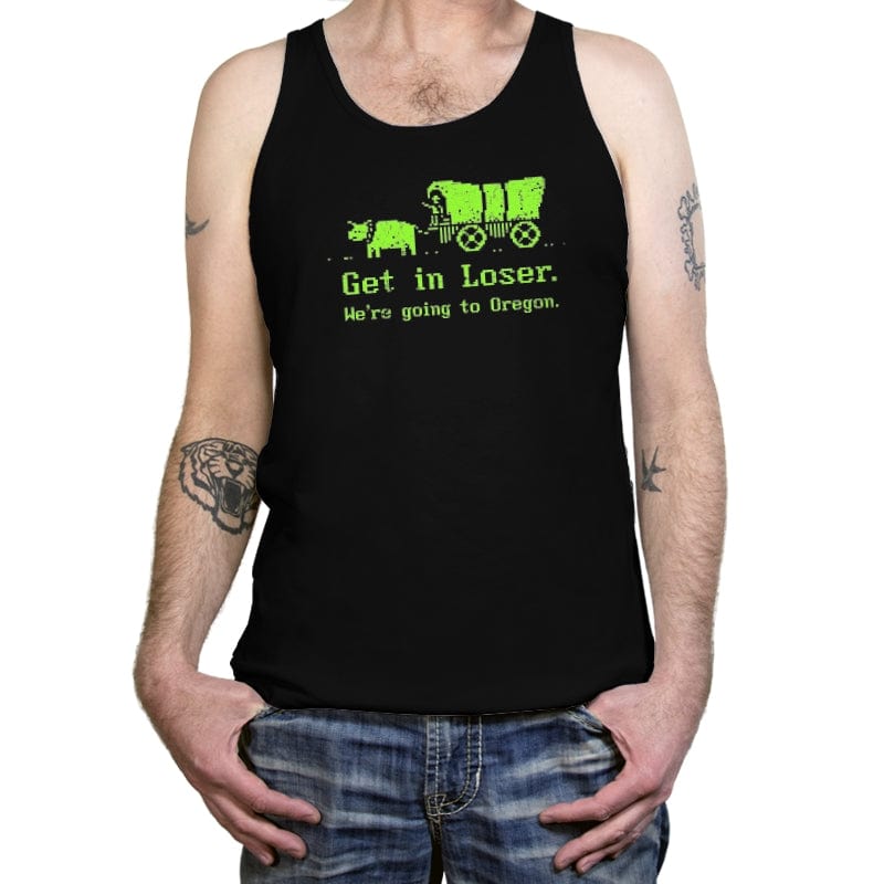 We're Going to Oregon - Tanktop Tanktop RIPT Apparel X-Small / Black