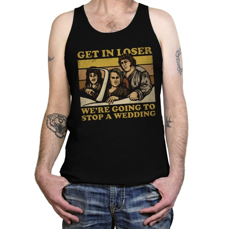 We're Going to Stop a Wedding - Tanktop Tanktop RIPT Apparel X-Small / Black